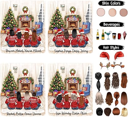 Vista 90 de Taza de café blanca de 2 mejores amigos, 11 onzas, 15 onzas, taza de amistad personalizada para mujeres, mejor amiga, mejor amiga, hermana, hermana