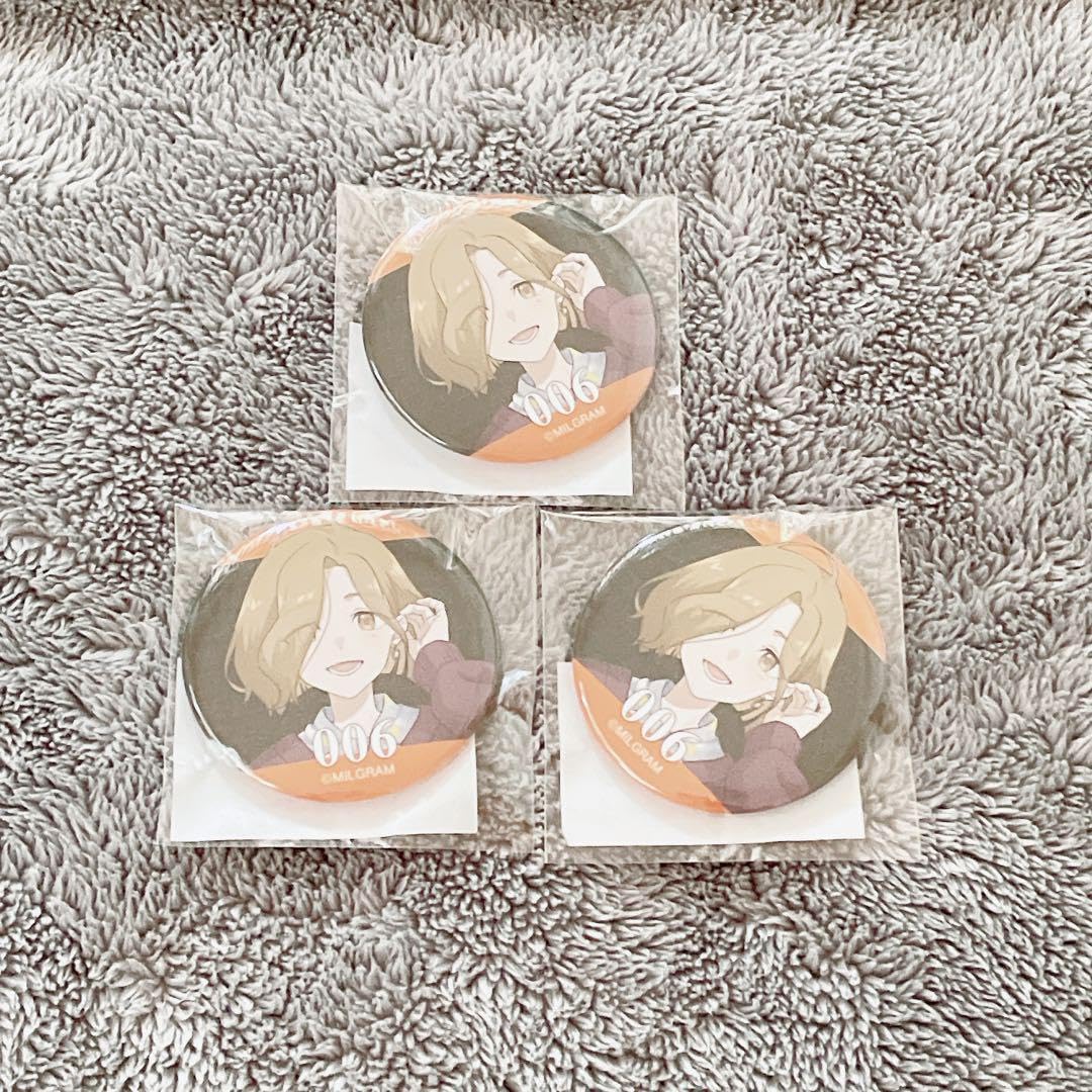 Amazon | MILGRAM ミルグラム くじメイト マヒル 缶バッジ