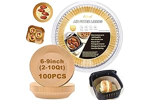 Ailun Air Fryer Paper Liner, 8-Inch Round, 100-Pack