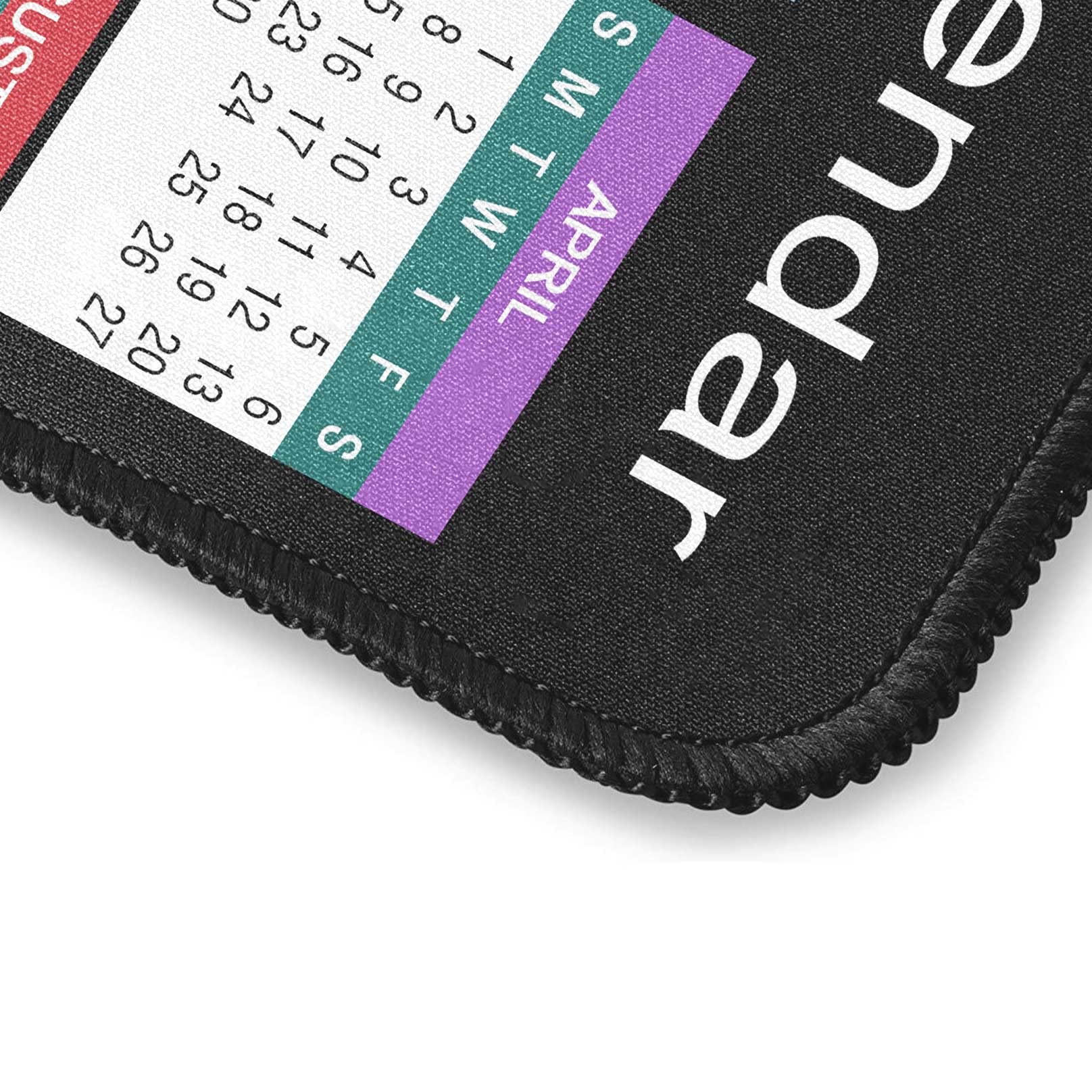 WEAPPINC World Map Gaming Mouse Pad With Stitched Edges Non-Slip Rubber Base Extended XXL Mousepad For Computer PC Keyboard Laptop(80X30CM