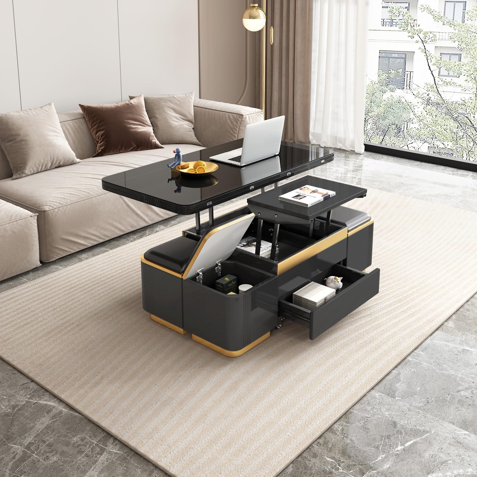 🌈緊急事態宣言中最大13%OFF🌈 【展示品☆未使用品】センターテーブル