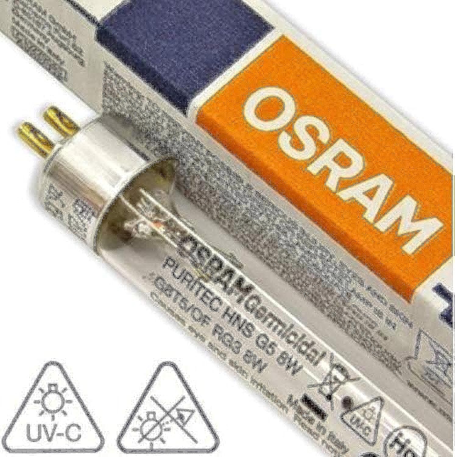 GCS Osram 8 watt , 12'' length HNS 8W UVC tube light Disinfection Hospital, Hotel, home, small box - 1 pic tube only