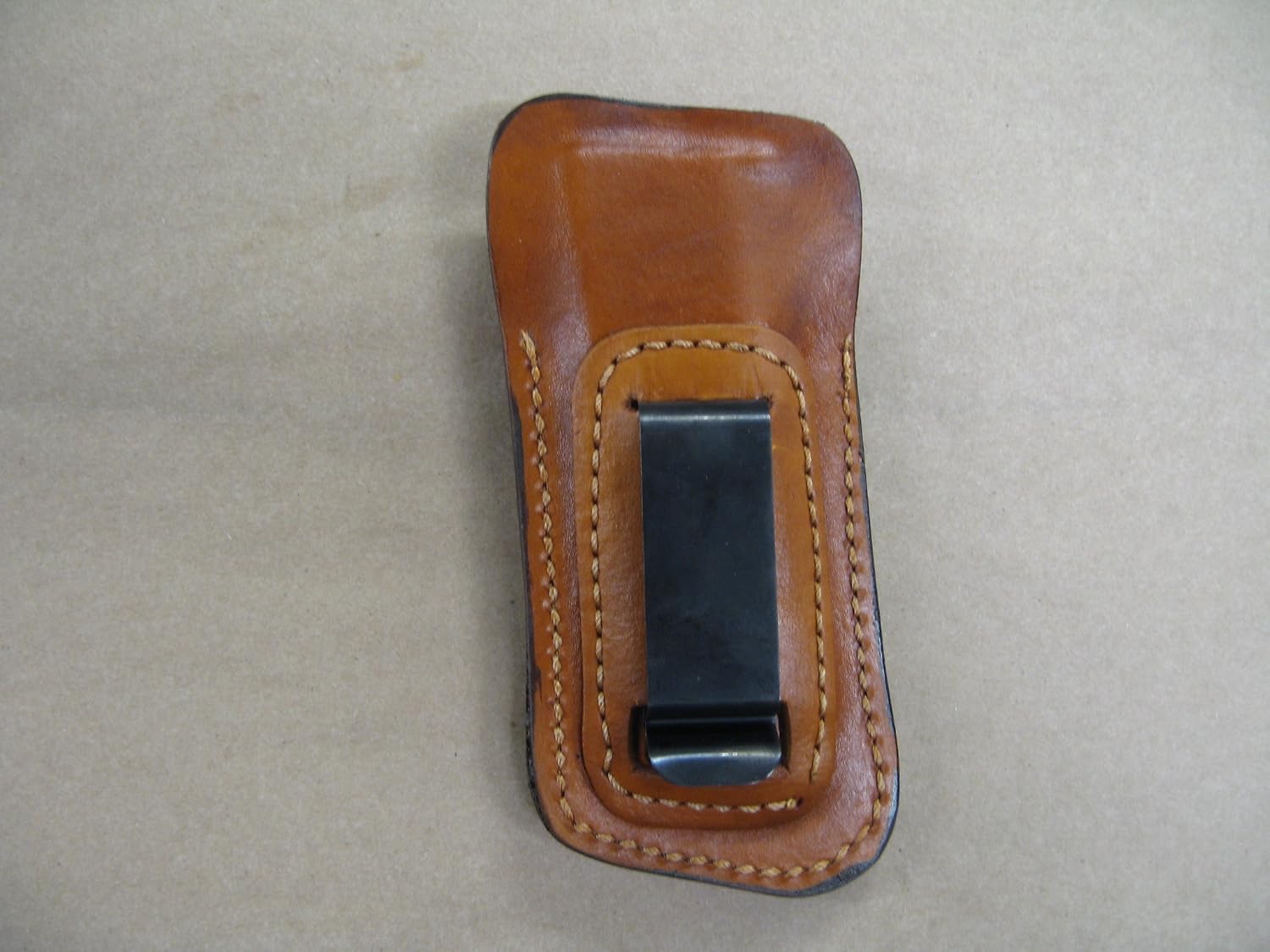 Azula Gun Holsters Wilson Combat 1911 45 Leather Clip On OWB Belt Magazine Mag Pouch CCW TAN USA