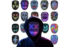 LED Mask: The Ultimate Costume Accessory with Gesture Sensing Magic