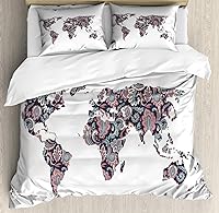 Vista 298 de Ambesonne Juego de funda de edredón de pesca, lubina de boca grande atrapando un bocado en espray de agua, imagen salvaje, juego de cama decorativo