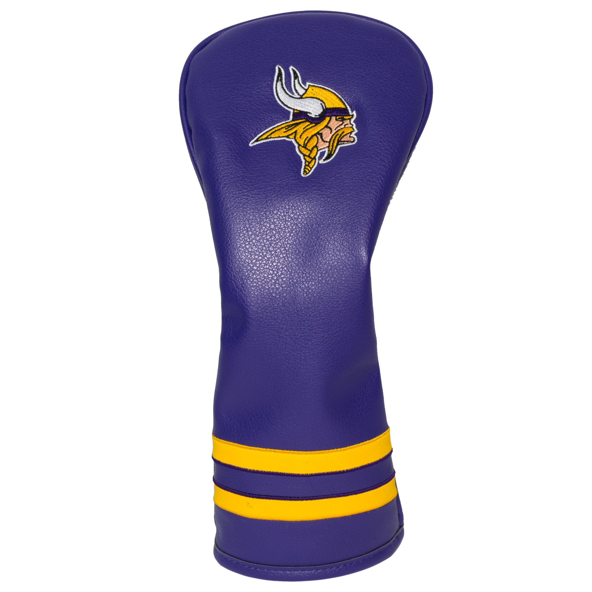 TEAM GOLF NFL Minnesota Vikings Vintage Fairway Head Cover Vintage Fairway Golf Club Headcover, Form Fitting Design, Retro Design & Superb Embroidery