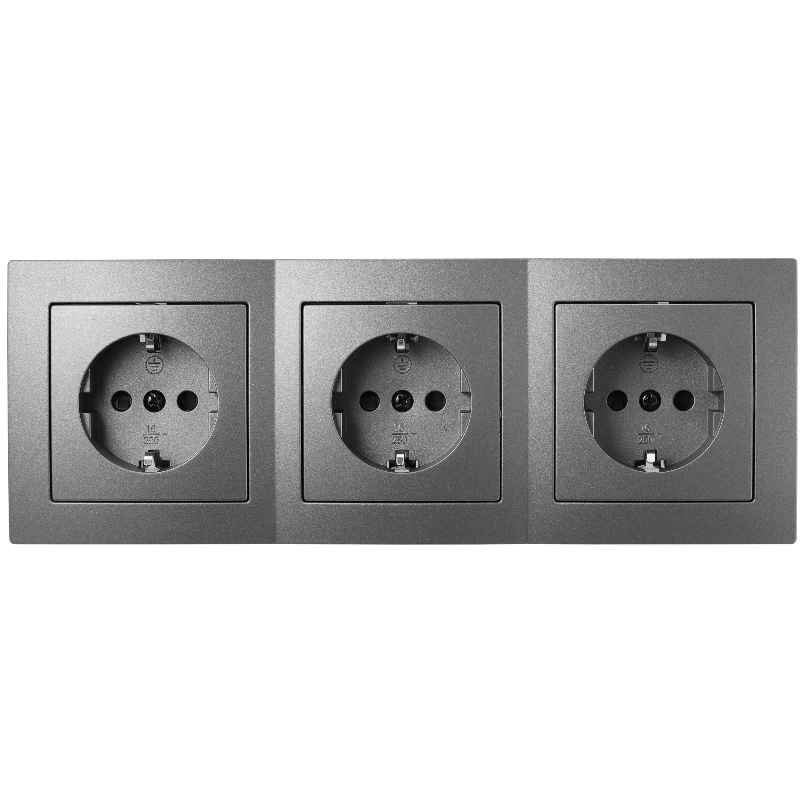 McPower FLAIR Wand Steckdosen Set 3er