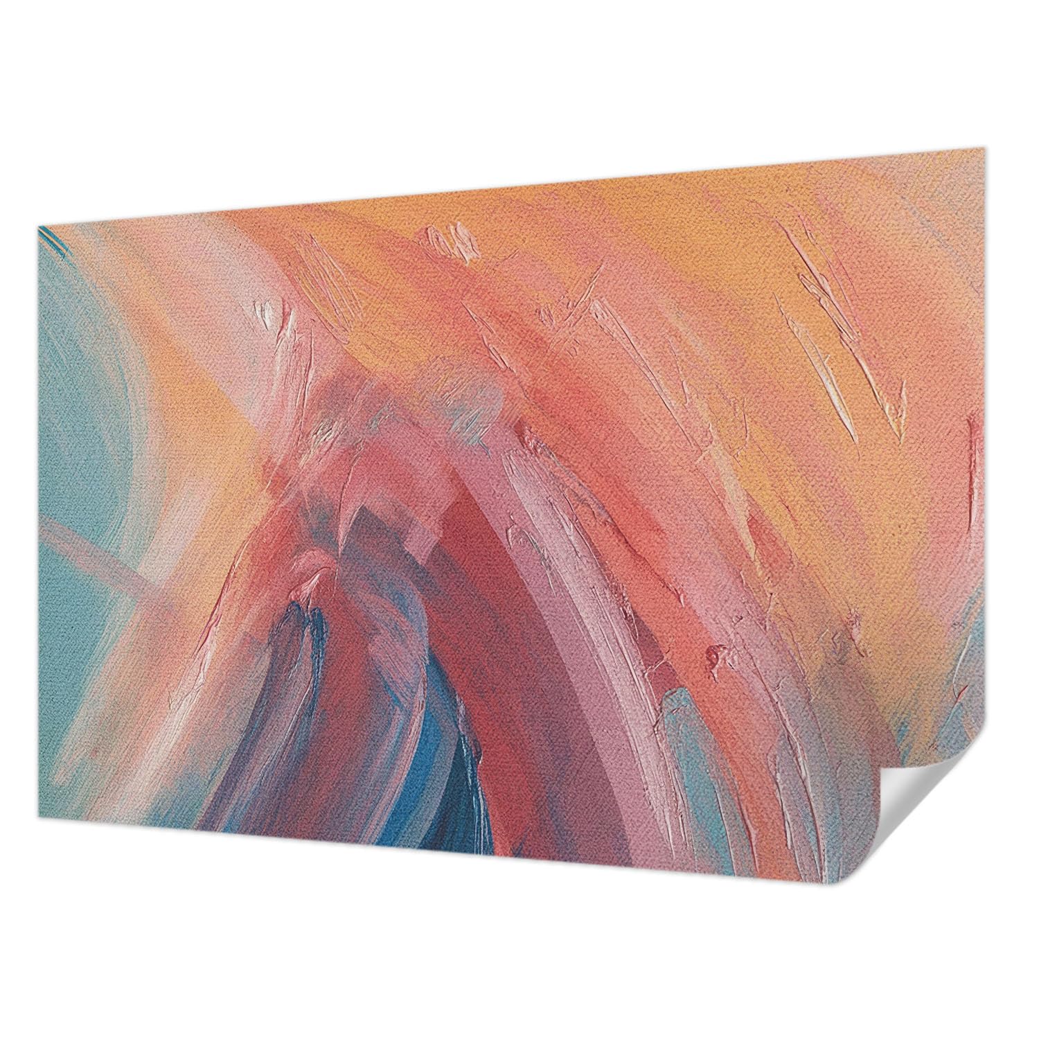 Papier peint auto-adhésif 104x70 cm pose murale moderne décoration intérieure Tulup salon