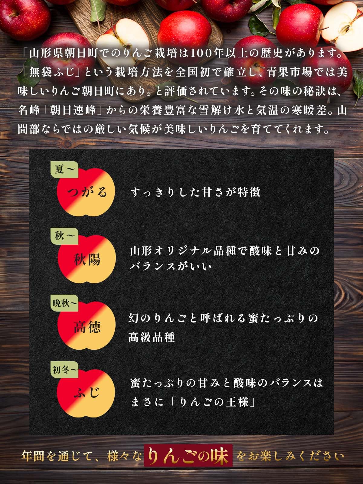 Amazon.co.jp: 【無添加・無加糖 りんごそのまま】山形県朝日町産100