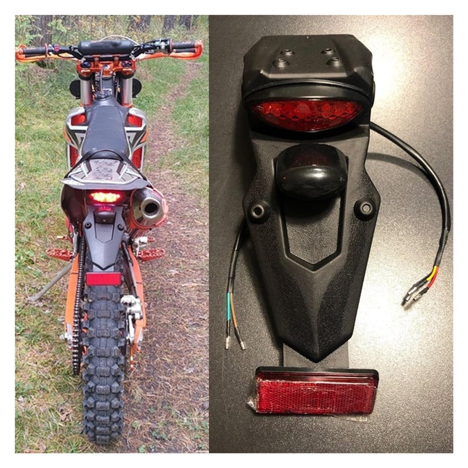 Pasuje Do GR 8 GR8 Uchwyt Tablicy Rejestracyjnej Tylny Błotnik Motocyklowy Ramka tablicy rejestracyjnej Uchwyt