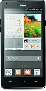 Huawei Ascend G700 Smartphone (12,7 cm (5 Zoll) Touchscreen, 8 Megapixel Kamera, 8 GB Interner Speicher, Android 4.2) schwarz
