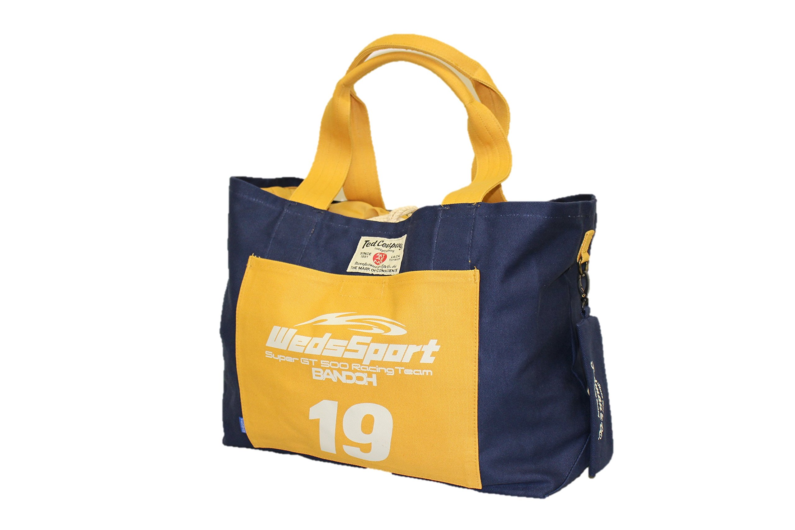 WedsSport (Weds Sport) Bakuso Bando sets TEDMAN (Ted Mann) collaboration tote bag size: W: 44 ~ 56 × H: 33 × D: 18cm 00TDBG-700WS