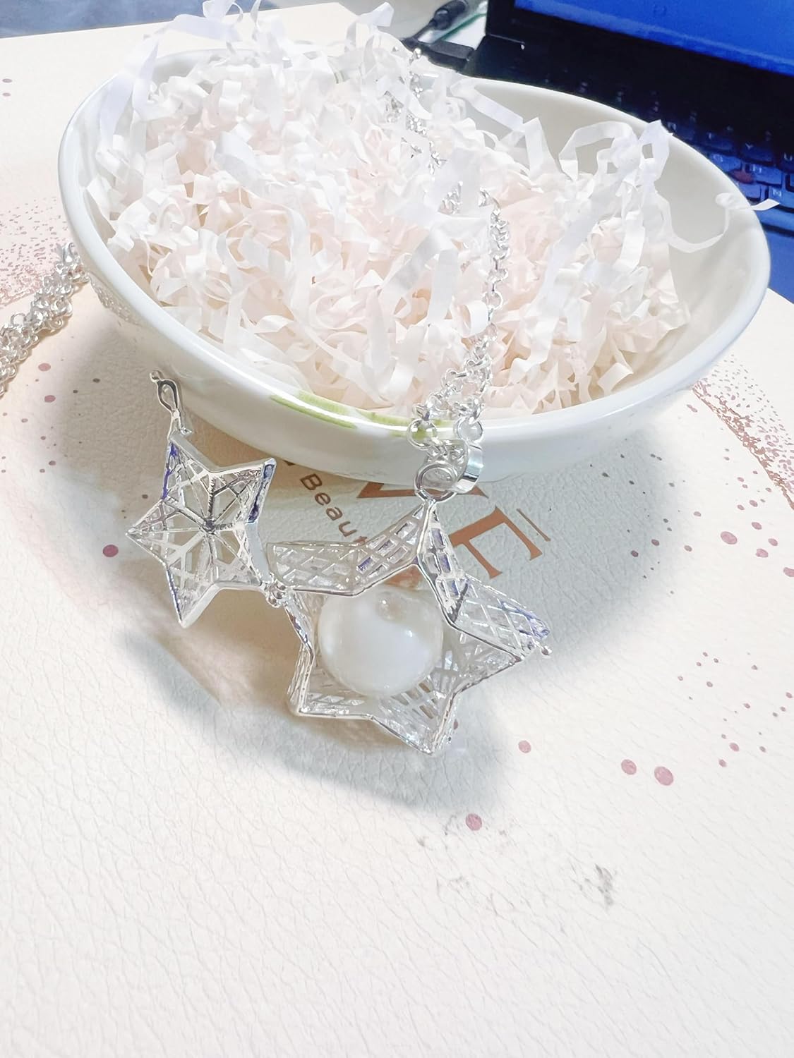 DIY Lactation Jewelry Making Kit Heart Pendant Necklace Keepsake Kit