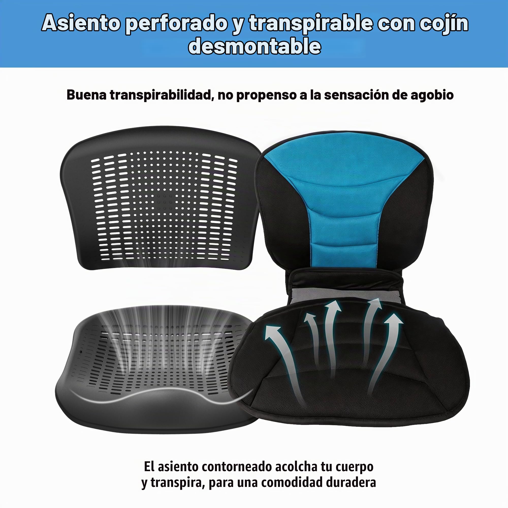 Silla De Transporte Plegable Ligera WHLICKS Para Adultos Y Ancianos, Silla De Viaje Portátil Con Cojín Extraíble Y Ruedas De 12 Pulgadas, Silla De Ruedas Ergonómica Con Altura Ajustable
