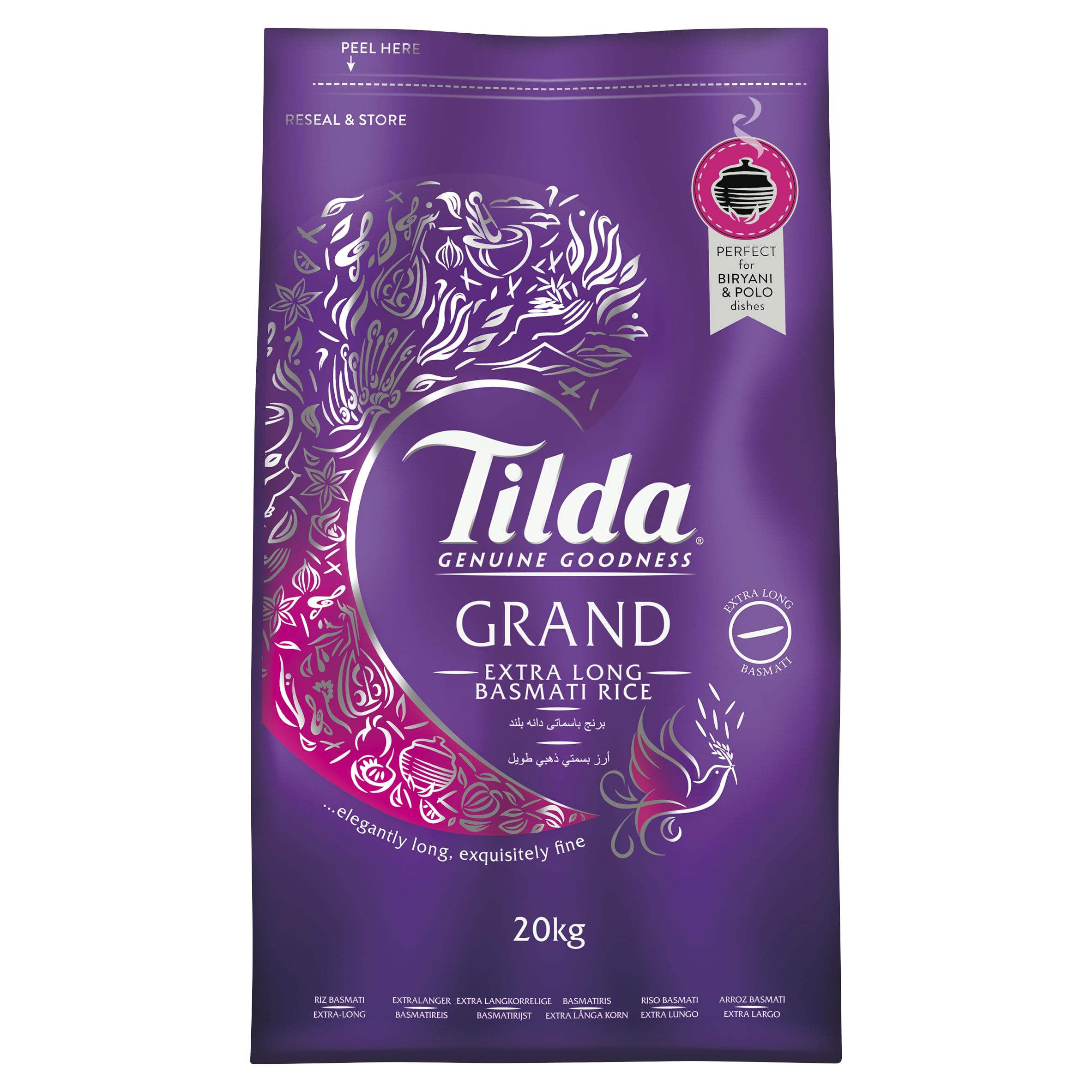 TILDA - Basmatireis Extra Lang - (1 X 20 KG)