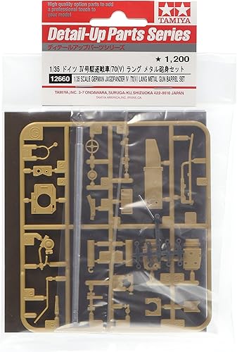 Kit modelo - Alemán Jagdpanzer IV Lang Metal Gun Cañón Set - Escala 1:35 - Tamiya