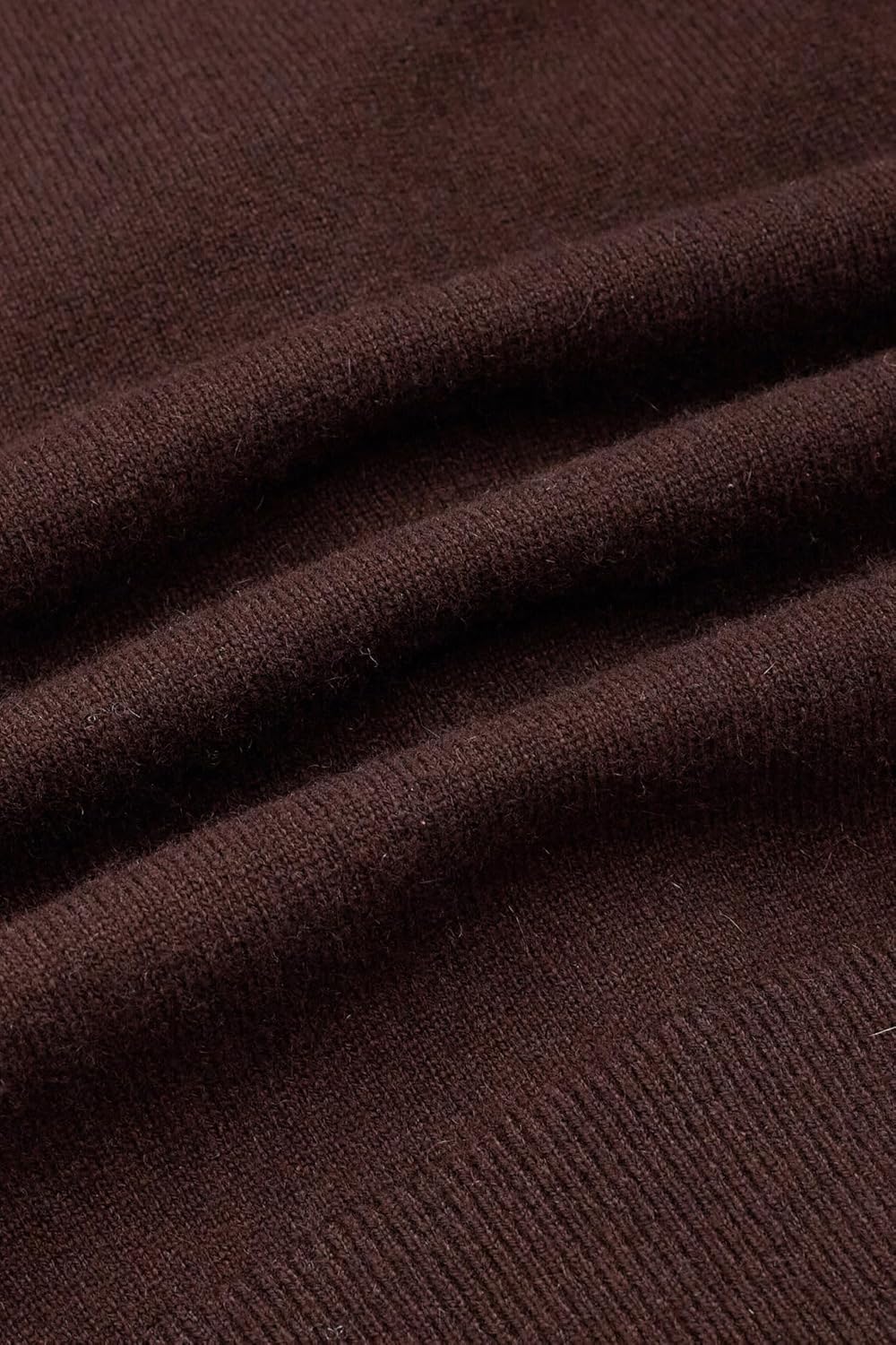 JENNIE LIU Women's 100% Cashmere Button Front Long Sleeve Crewneck Cardigan Sweater - Image 8