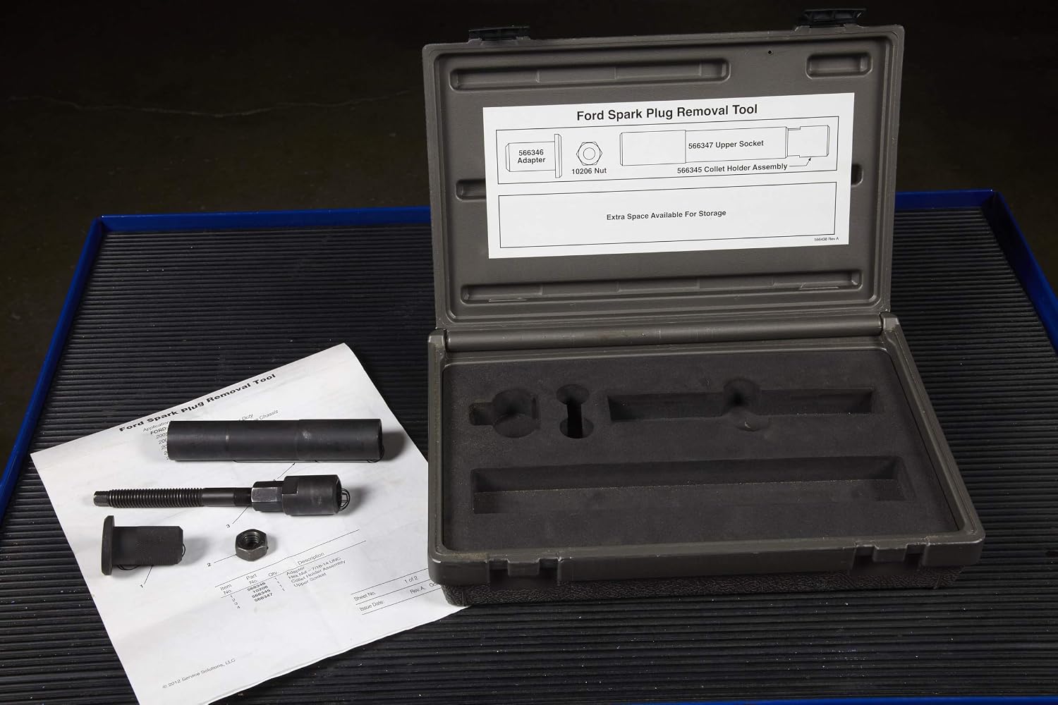 OTC 6918 Spark Plug Remover Kit, Black