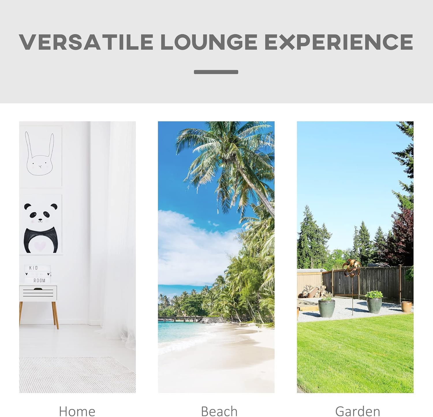 Outsunny Extra Large Boho Hammock with Macrame Tassel Fringe, Includes Carrying Bag, Indoor Outdoor Tree Hammock for Porch, Backyard, Camping, White