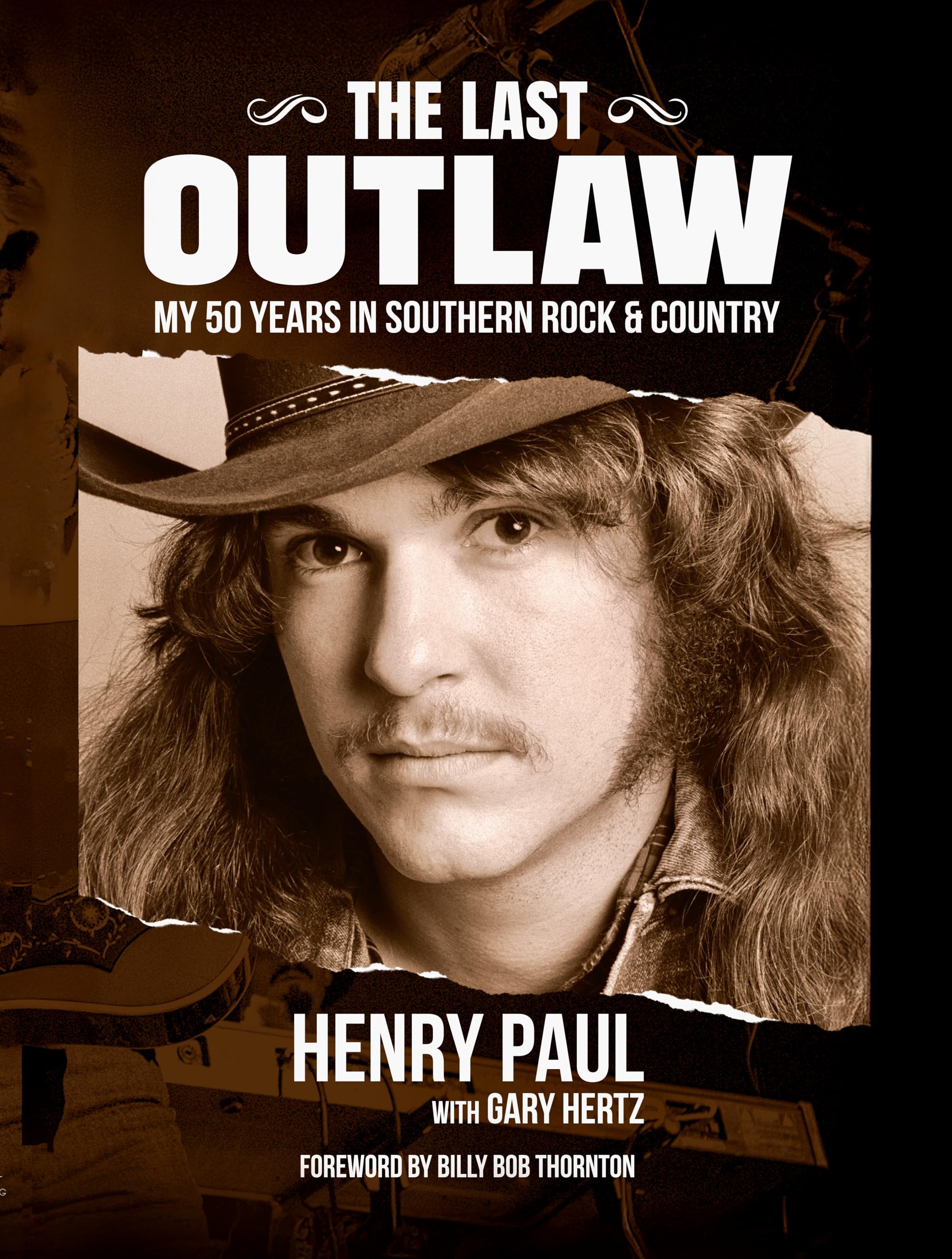 The Last Outlaw Southern Rock Country livre musique usa autobiographie rock sudiste
