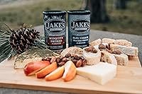 Vista 5 de Jake's Nut Roasters - Almendras con Queso Bleu y Pimienta Agrietada (Paquete de 2) Almendras Enteras Secas Asadas Sazonadas con Sabor - Snack Alto