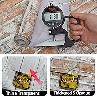 Vista 5 de Sevalo Papel Tapiz de Ladrillo Despegar y Pegar Papel de Contacto Adhesivo de Ladrillo para Paredes Rojo 3D Falso Autoadhesivo Removible Papel Tapiz