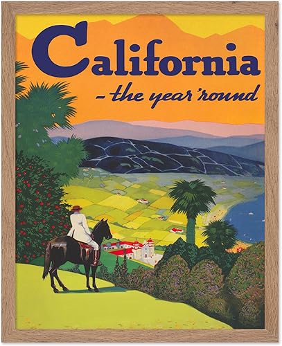 Miniatura 45 de Poster Master Póster de viaje vintage, impresión retro de Miami, arte de Florida, regalo elegante para hombres, mujeres, amantes de los viajes,