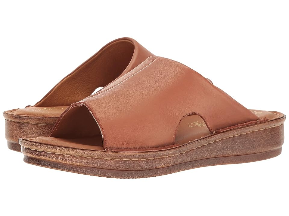 

Seychelles Ultimately (Cognac Leather) Women's Slide Shoes