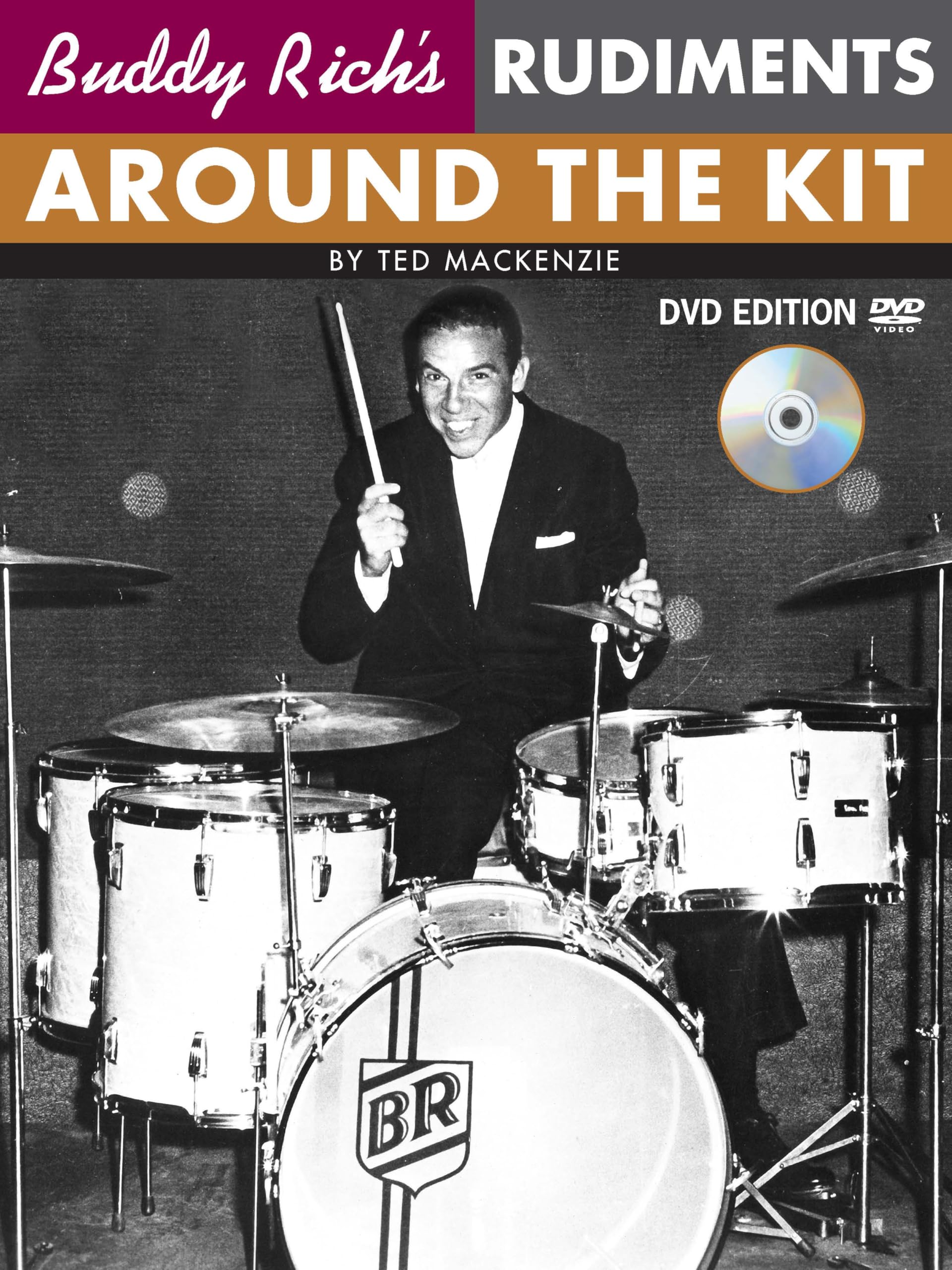 Rudiments Around the Kit Buddy Rich livre partition exercice batterie de jazz