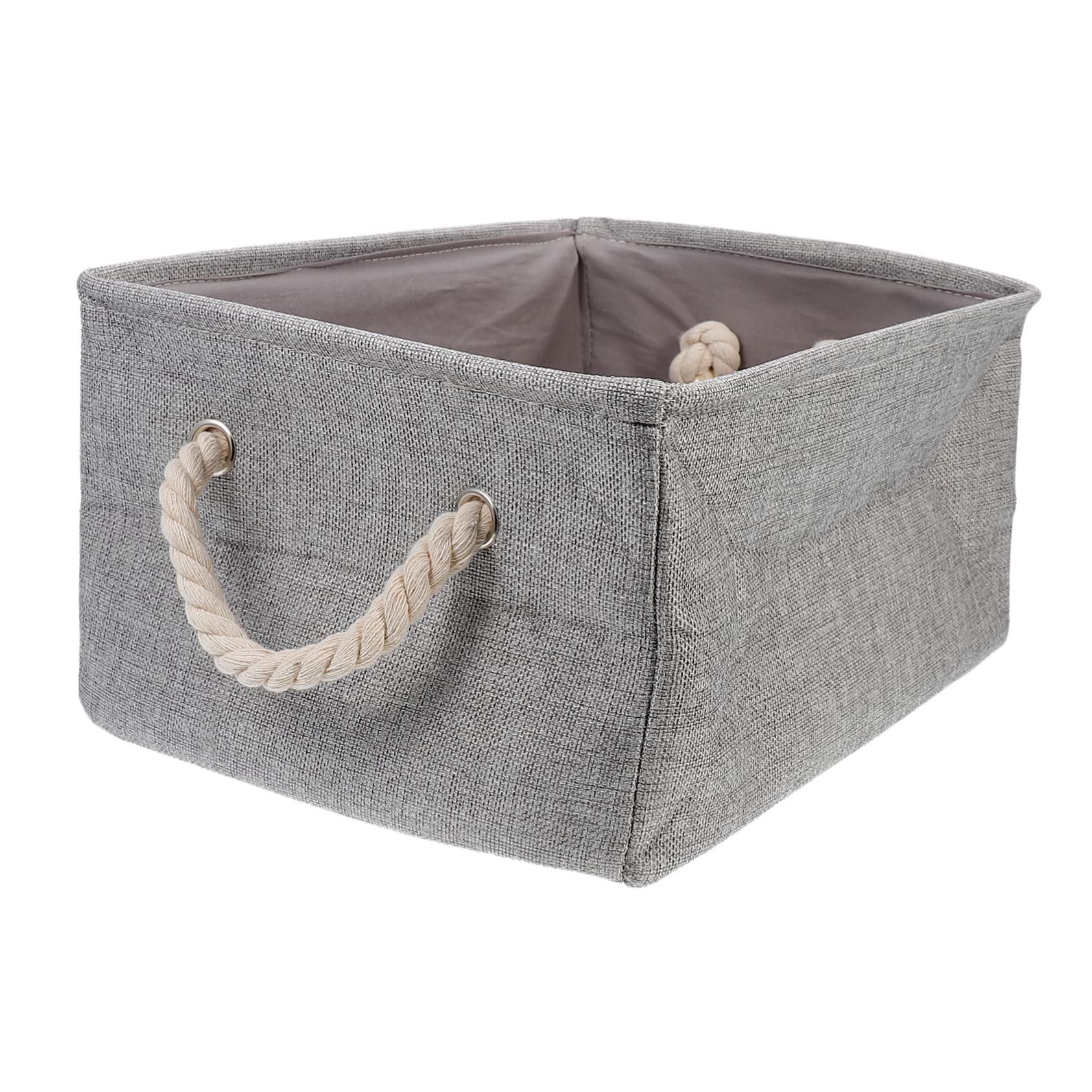 Abaodam Multi-purpose Storage Basket Large Capacity Organizer Box for Toys and Clothes Decorative Laundry Basket for Home Color