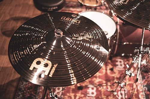 Vista 54 de Classics Custom Dark Thin 16" Crash Platillo para batería - Fabricado en Alemania - Bronce B12, 2 años de garantía