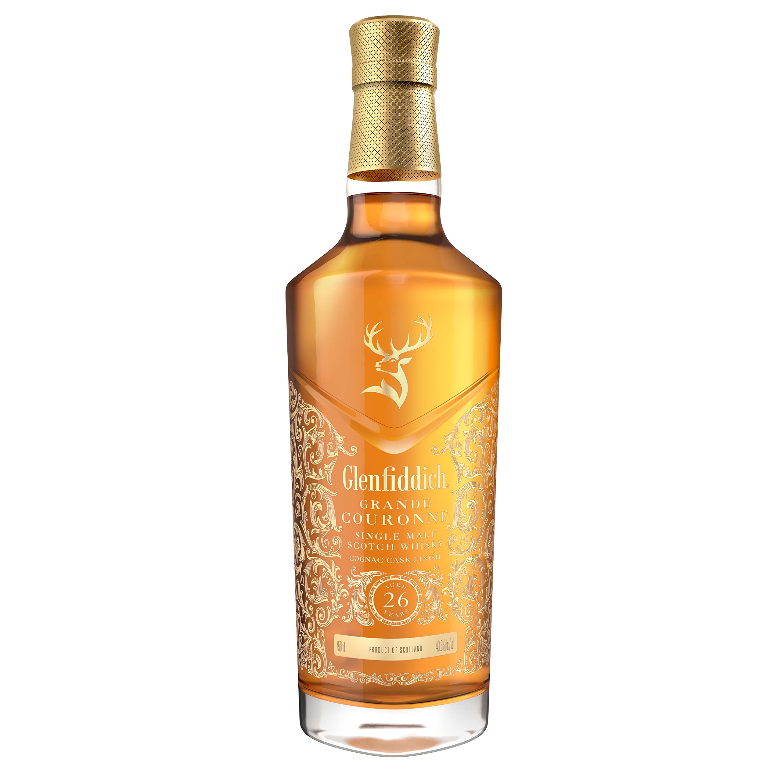 Glenfiddich Grande Couronne 26 años Whisky escocés de malta, 70cl