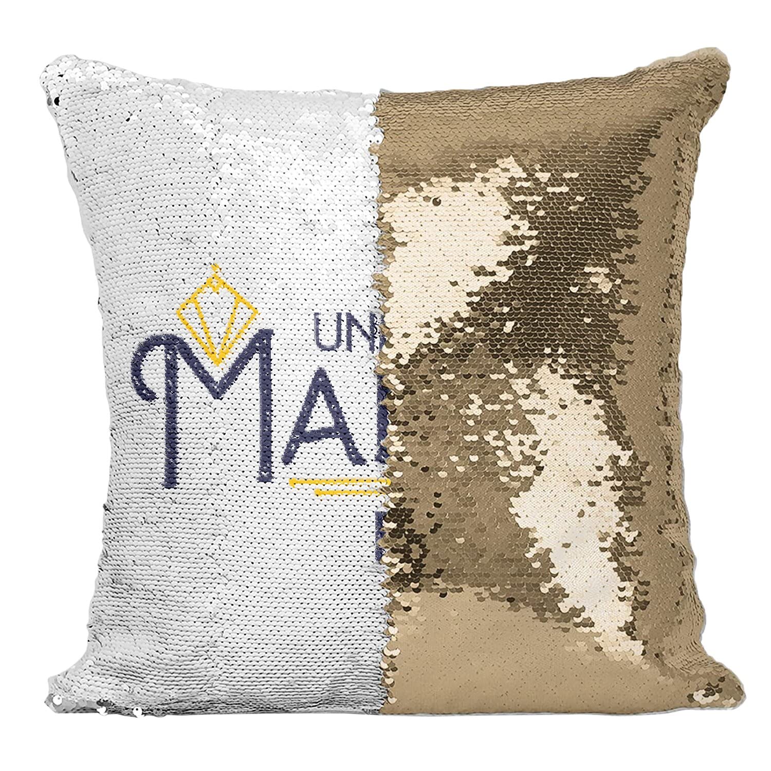 Coussin paillettes doré Maman en Or : le cadeau d'amour parfait pour la fête des mères
