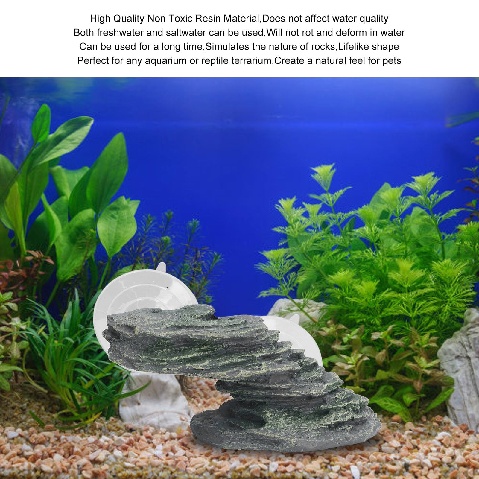 Aquarium Decoration Resin Tortoise Climbing Platform – Aquarium Basking ...