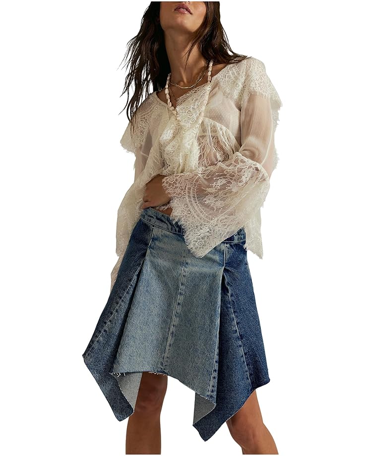 Free People We The Free Wild River Handkerchief Skirt - Main View