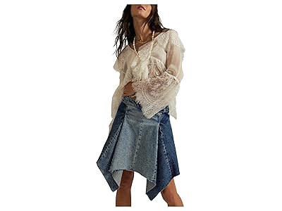 Free People We The Free Wild River Handkerchief Skirt Women