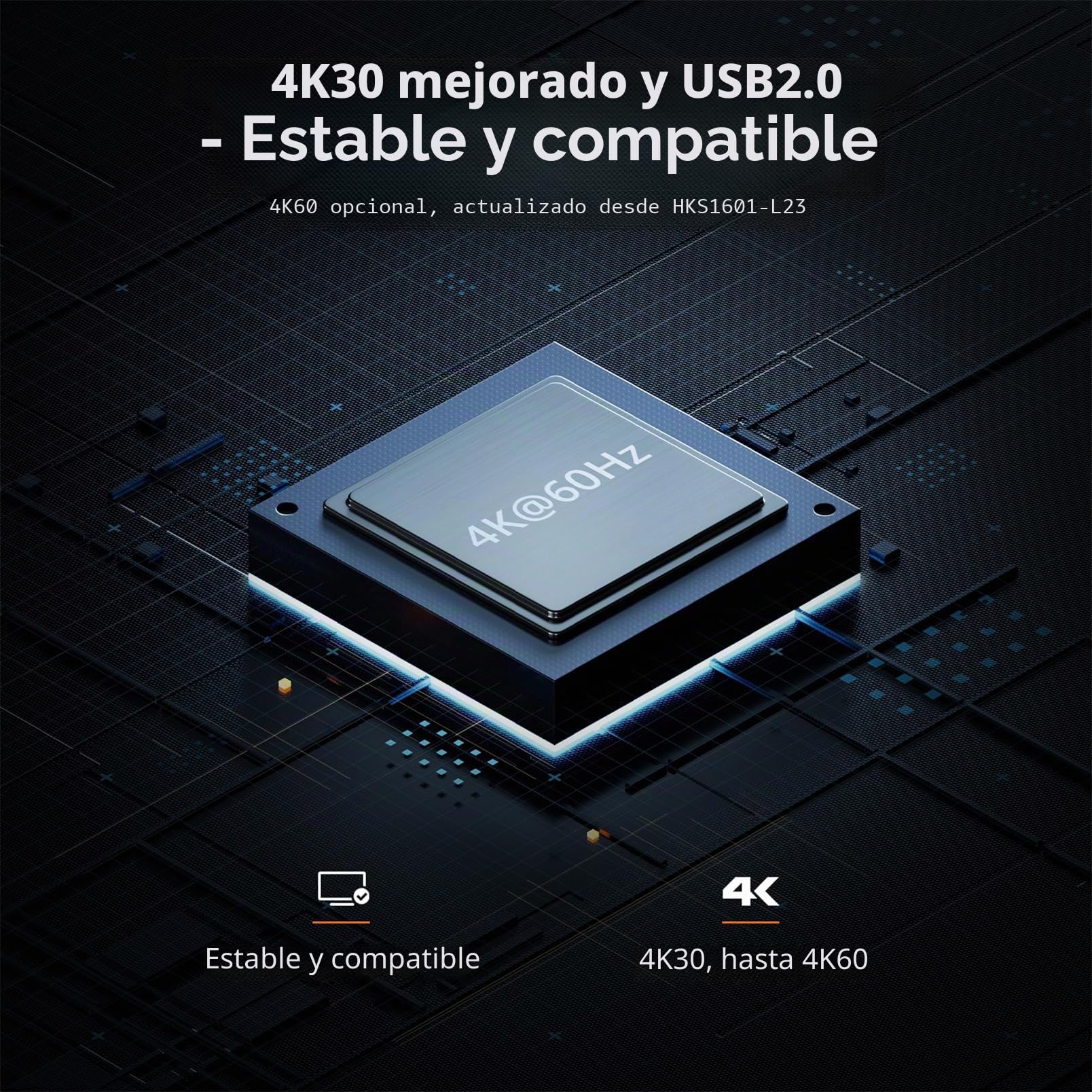TESmart HDMI KVM Switch 16 Puertos 4K@30Hz Ultra HD, Conmutador KVM Rack para 16 PC y 1 Monitor, Gestión EDID, USB RJ45 RS232 IR LAN, Incluye 8 Cables de 1,5m, Modelo HKS1601-EB