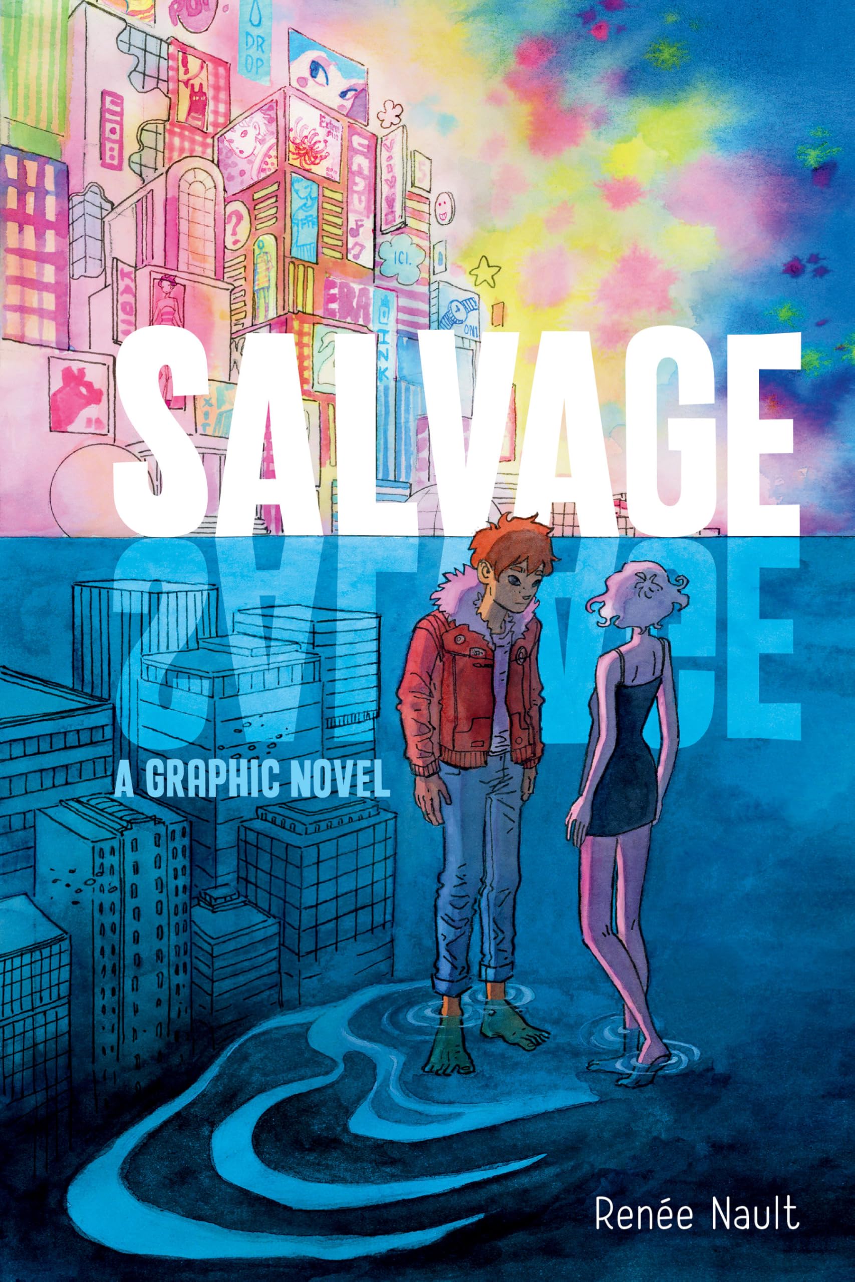 Salvage A Graphic Novel by Renée Nault (Paperback Book)