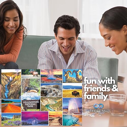Miniatura 7 de Yellowstone, Yosemite & Our National Parks 3X rompecabezas Bundle – 1000 piezas – Zion, Acadia, Arcos, Crater Lake y más