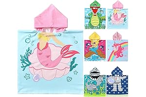 Mermaid Magic: NovForth Kids Beach Towel for Pool Adventures