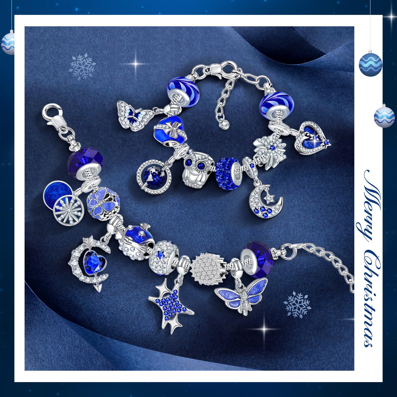PITMT Calendario Avvento 2025 Donna Bambina, Calendario dell Avvento Donna Gioielli Charms Fai da Te, Calendari Natale Braccialetti Ciondoli Collane Regali Natale per Bambin e Adulti