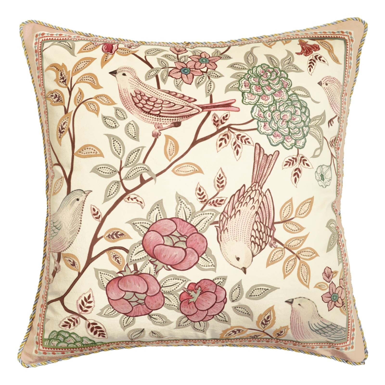 patdrea Velvet Euro Sham Decorative Throw Pillow Covers Set Soft Durable Cushion Cases Pillowcase for Couch Bedroom Car-image-4