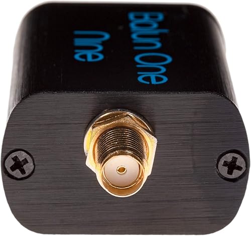 Miniatura 3 de Balun One Nine v2 - Balun pequeño de bajo costo 9:1 (1:9) con protección de entrada y carcasa para HF y onda corta. Ideal para radio definida por