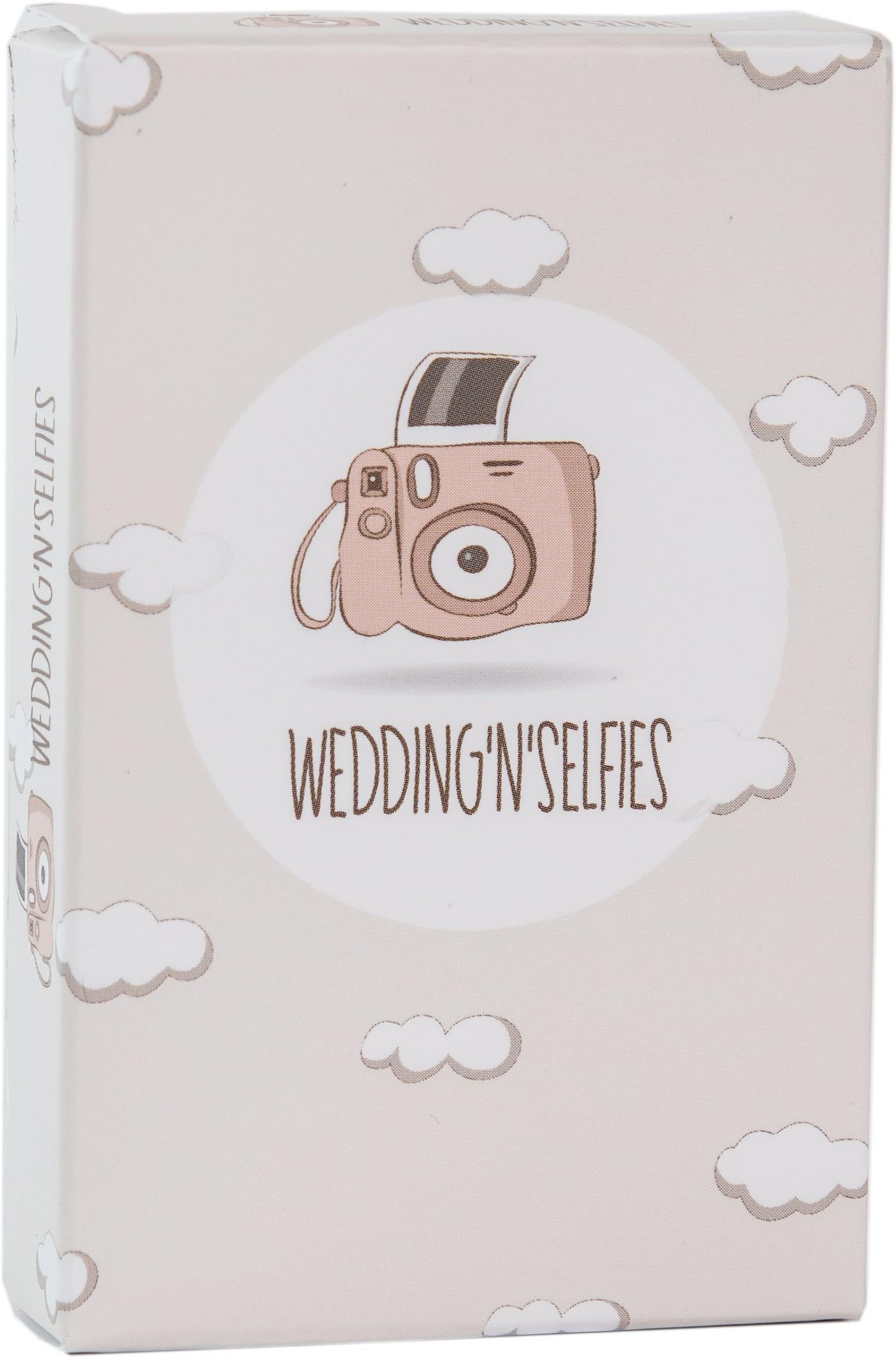 Wedding'n'Selfies - The Wedding Game with Creative and Funny Photo tasks. Perfect Icebreaker for The Wedding Party and a Fun Wedding Activity for The Guests.