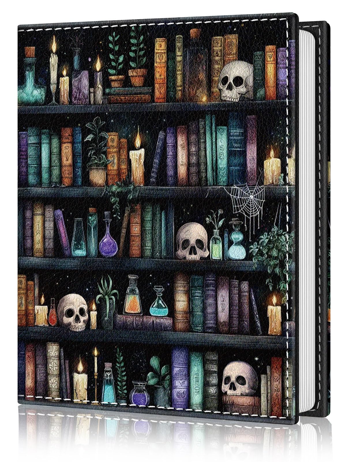 Photo Album 4x6, 56 Pockets Small Picture Book Goth Bookshelf