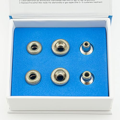 Miniatura 8 de Beauty Tools - Reemplazo de dermoabrasión con diamantes para el cuidado de la piel (6 piezas)