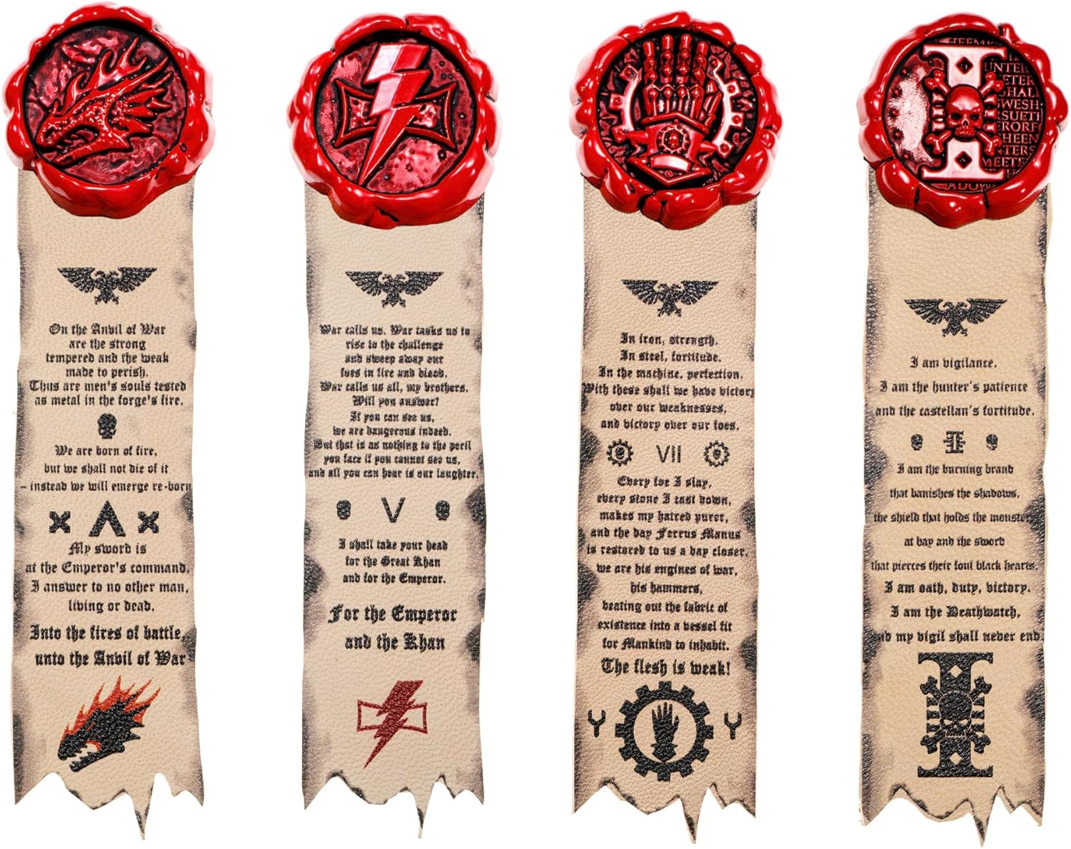 Starforged Warhammer 40K Purity Seals Salamanders & Deathwatch White Scars 2024 Set