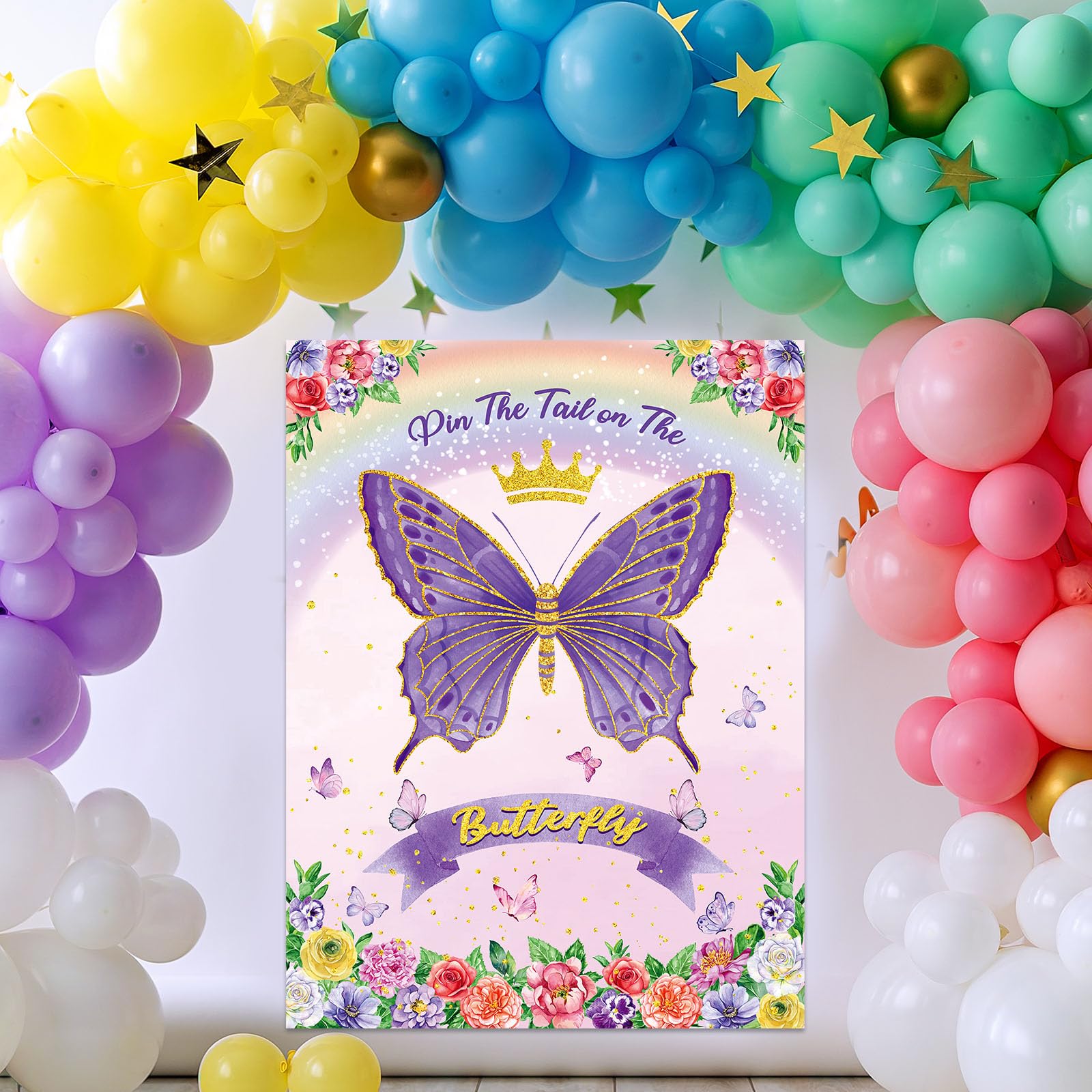 12 Mini Notepads, 25 Sheets Each DIN A7 Colouring Pad, Butterfly - View #4