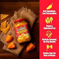 Vista 4 de La Costeña Pimientos habanero en rodajas, tarro de 7.4 onzas (paquete de 12)