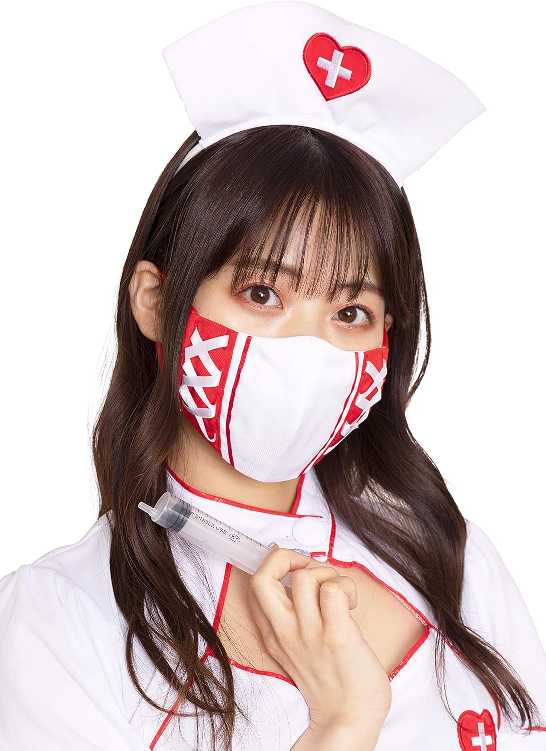 クリアストーン(Clearstone) コスマスク コスプレ ハロウィン マスク レースアップ レディース レッド クリアストーン(Clearstone) コスマスク コスプレ ハロウィン マスク レースアップ レディース レッド